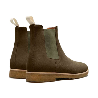 Oliver Cabell Chelsea Boot - Truffle Suede