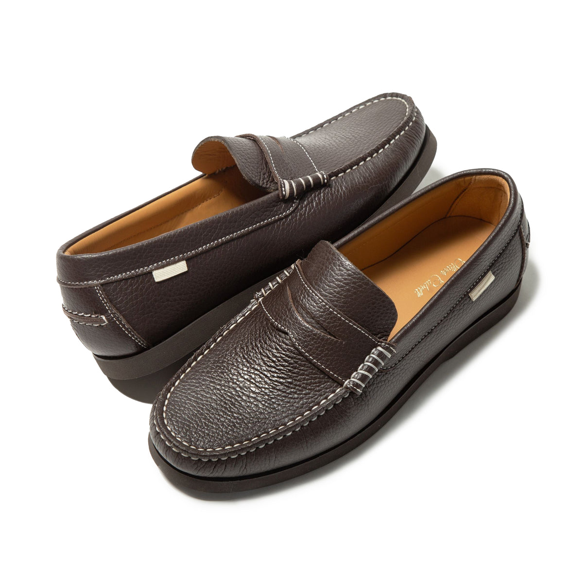 Oliver Cabell Chocolate Penny Loafers | Uncrate Supply