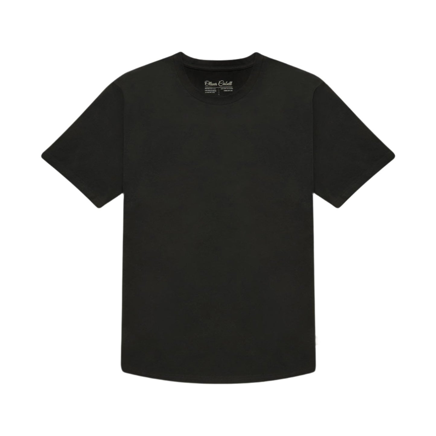 Oliver Cabell Curved Hem Tee - Black