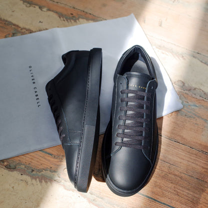 Oliver Cabell Low 1 Jet Black Sneakers