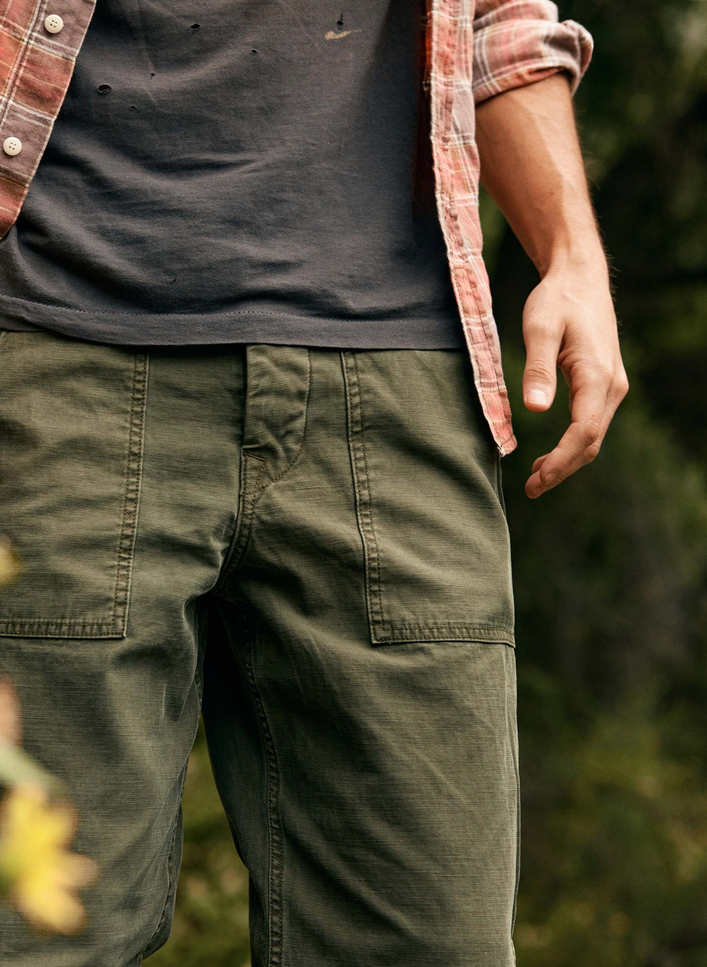 imogene + willie oliver military trouser