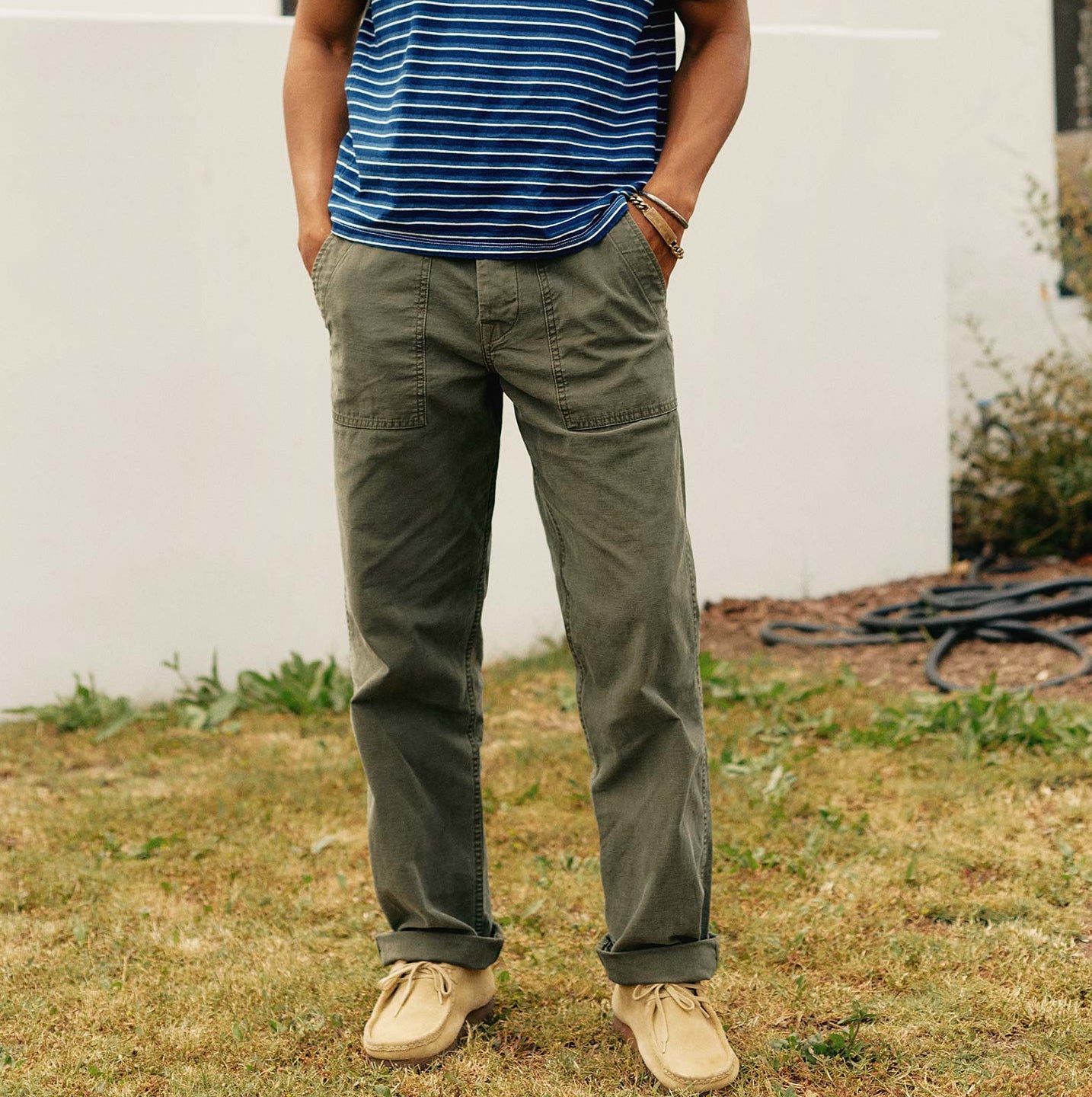imogene + willie oliver military trouser | Uncrate Supply