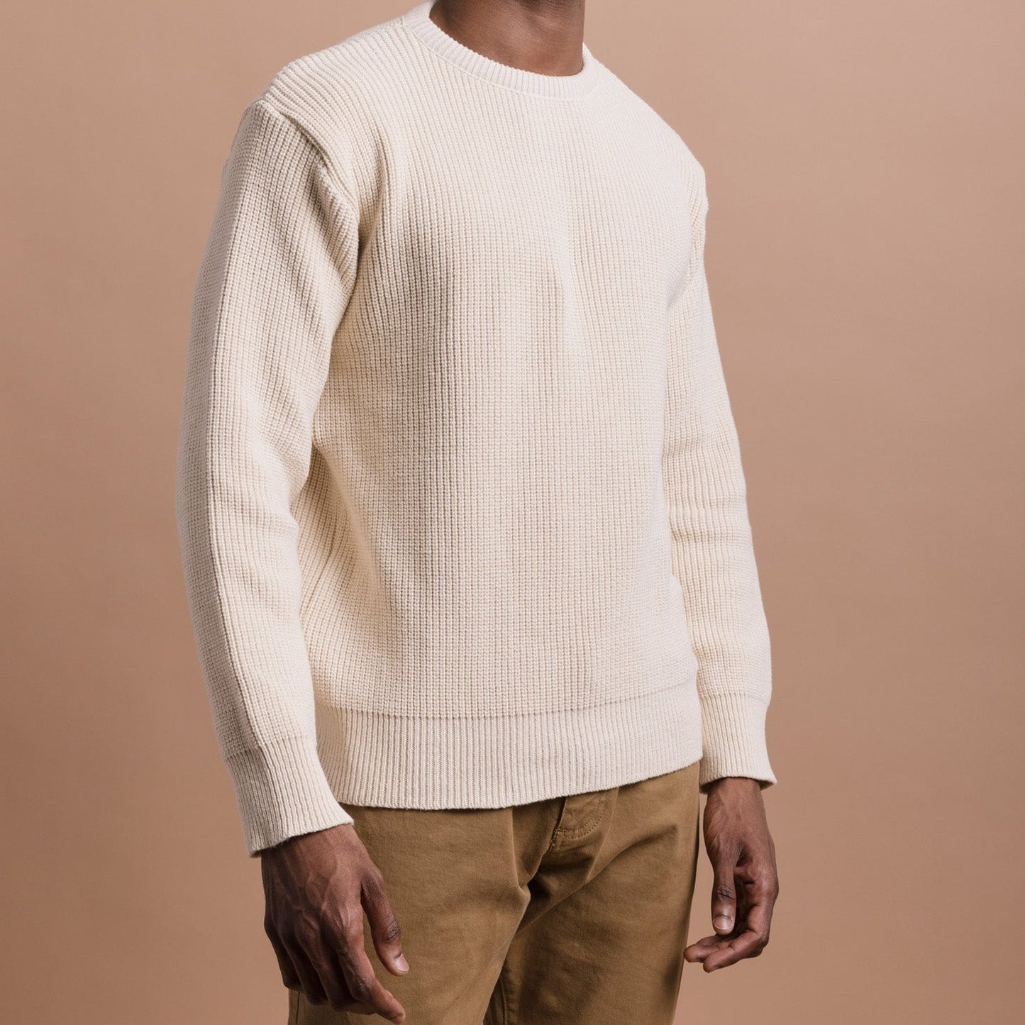 American Trench Shaker Stitch Sweater