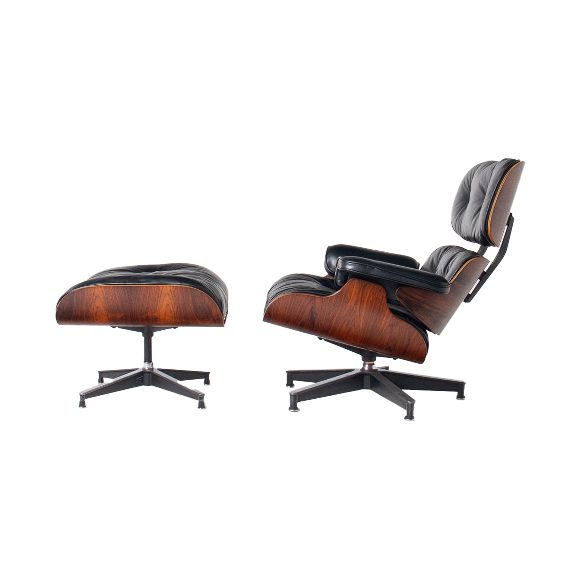 Early 1st Generation Eames Lounge Chair and Ottoman