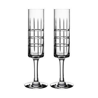 Orrefors Street Champagne Glasses