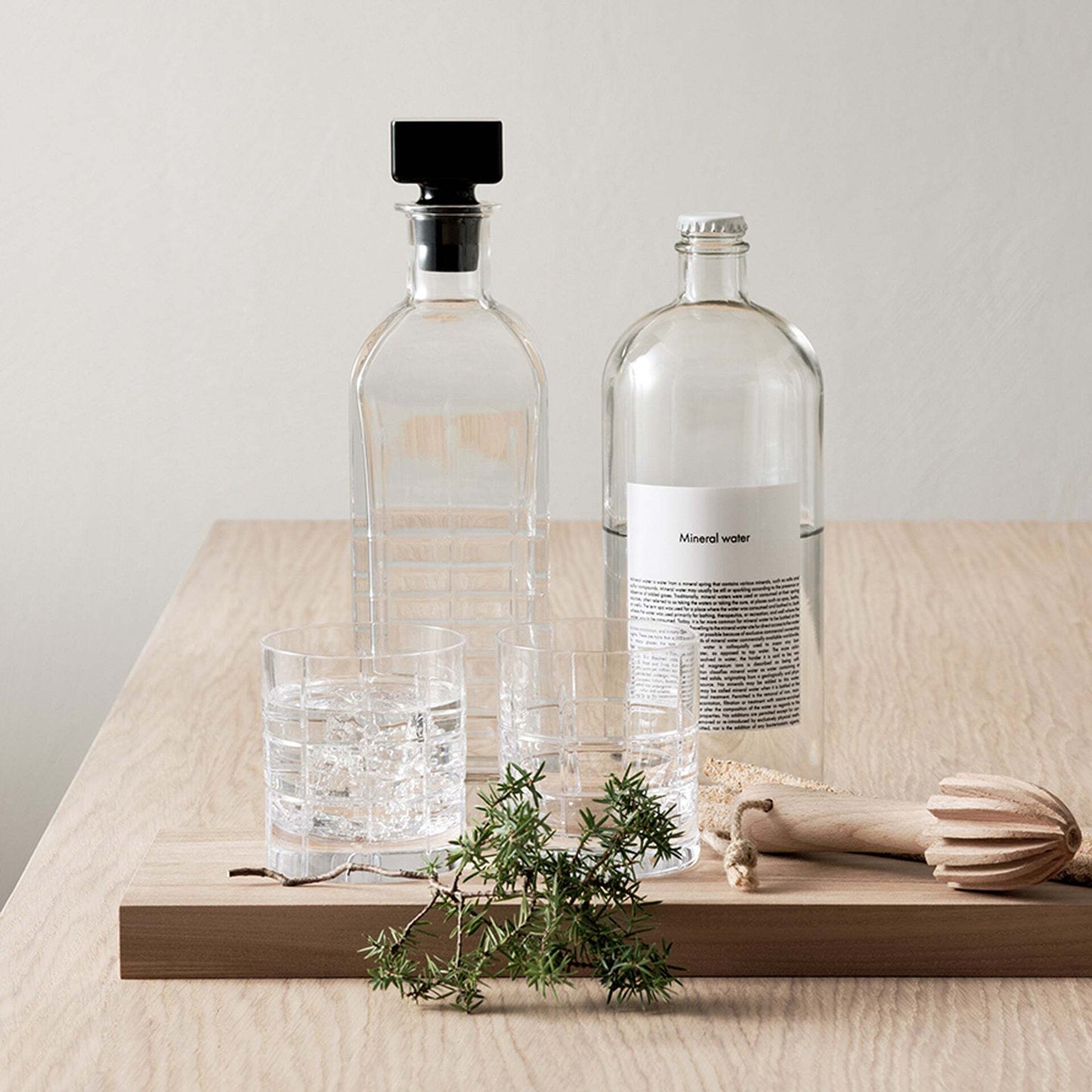 Orrefors Street Decanter