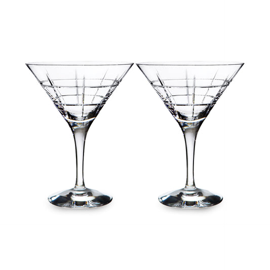 Orrefors Street Martini Glasses