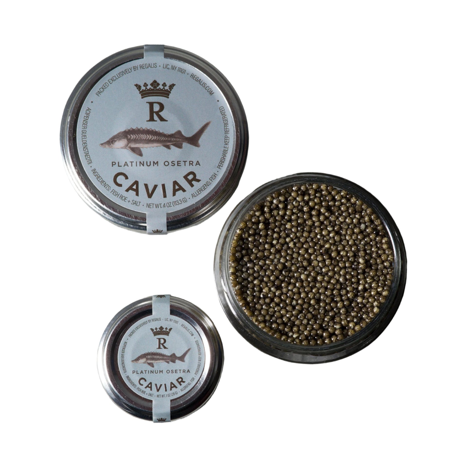 Regalis Platinum Osetra Caviar | Uncrate Supply