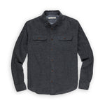Outerknown Transitional Flannel Utility Shirt - Charcoal