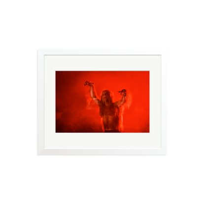 Ozzy Osbourne Bark at the Moon Framed Print