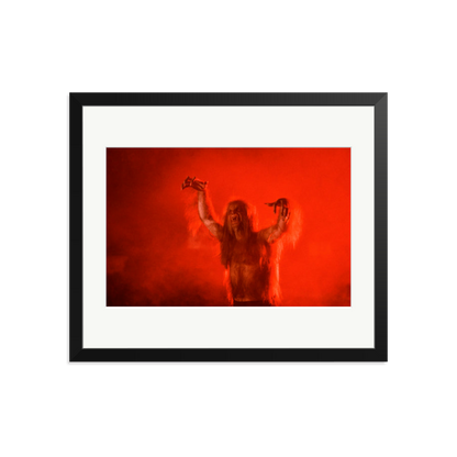 Ozzy Osbourne Bark at the Moon Framed Print