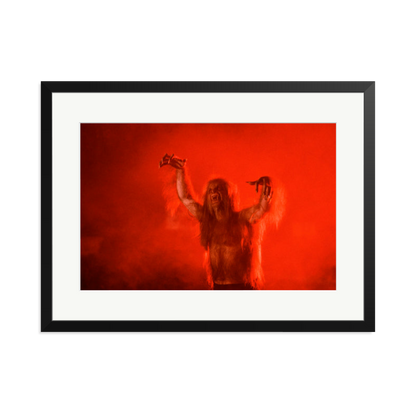 Ozzy Osbourne Bark at the Moon Framed Print
