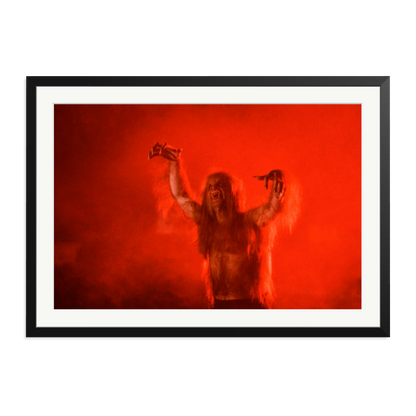 Ozzy Osbourne Bark at the Moon Framed Print