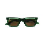 Akila Paradox Sunglasses - Emerald / Brown