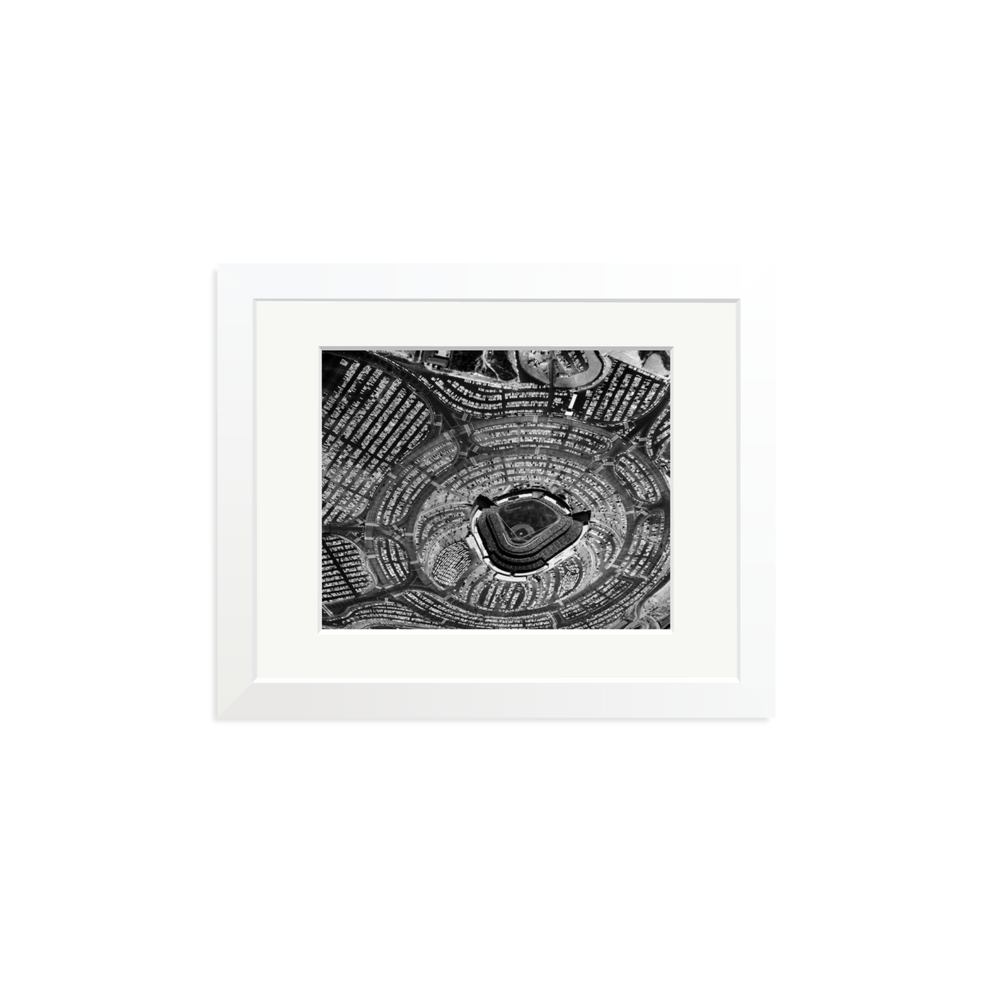 LA Dodgers Stadium Framed Print