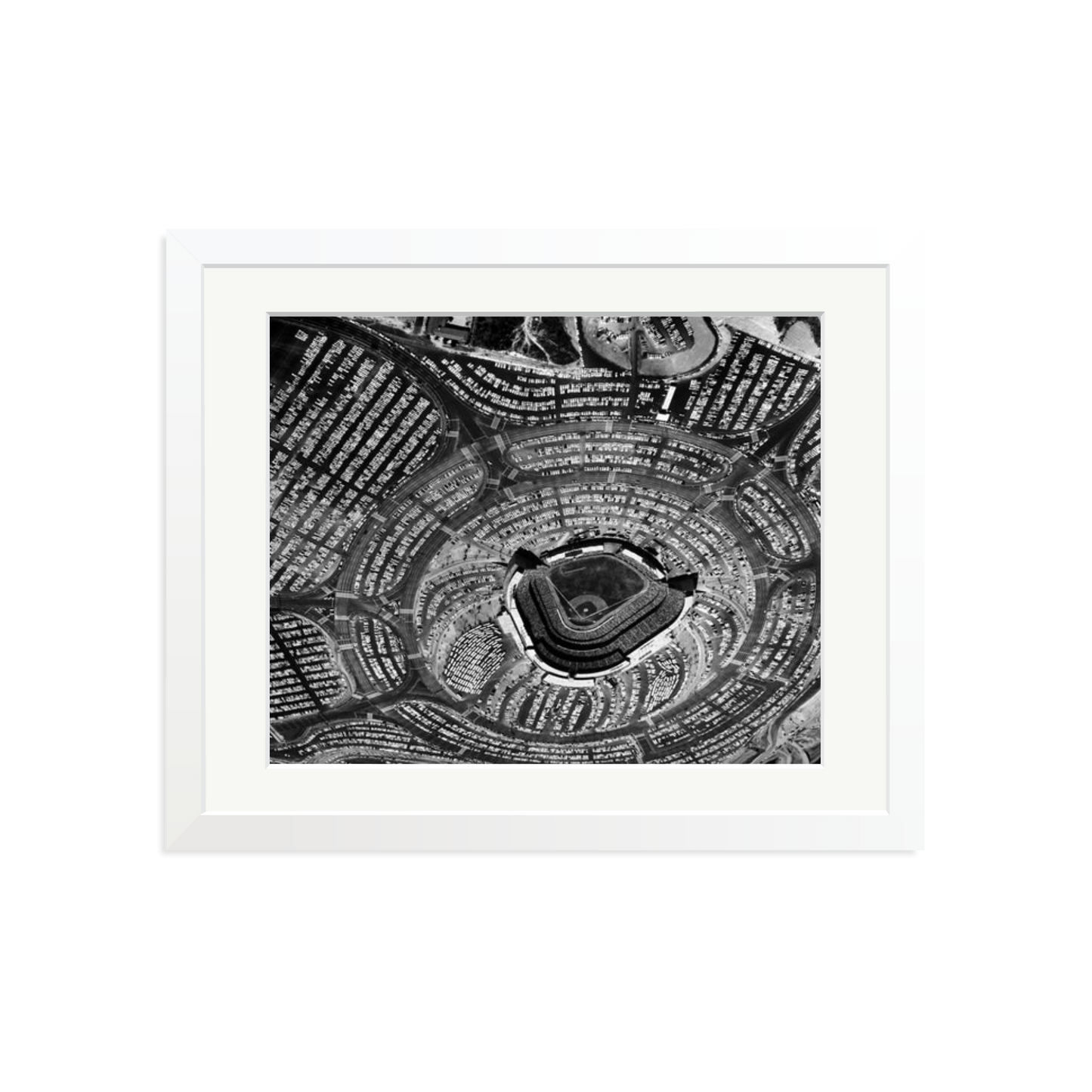 LA Dodgers Stadium Framed Print