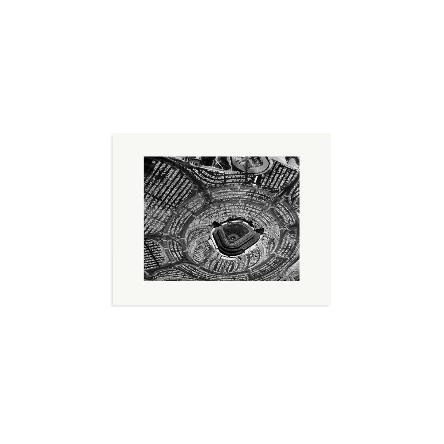 LA Dodgers Stadium Framed Print