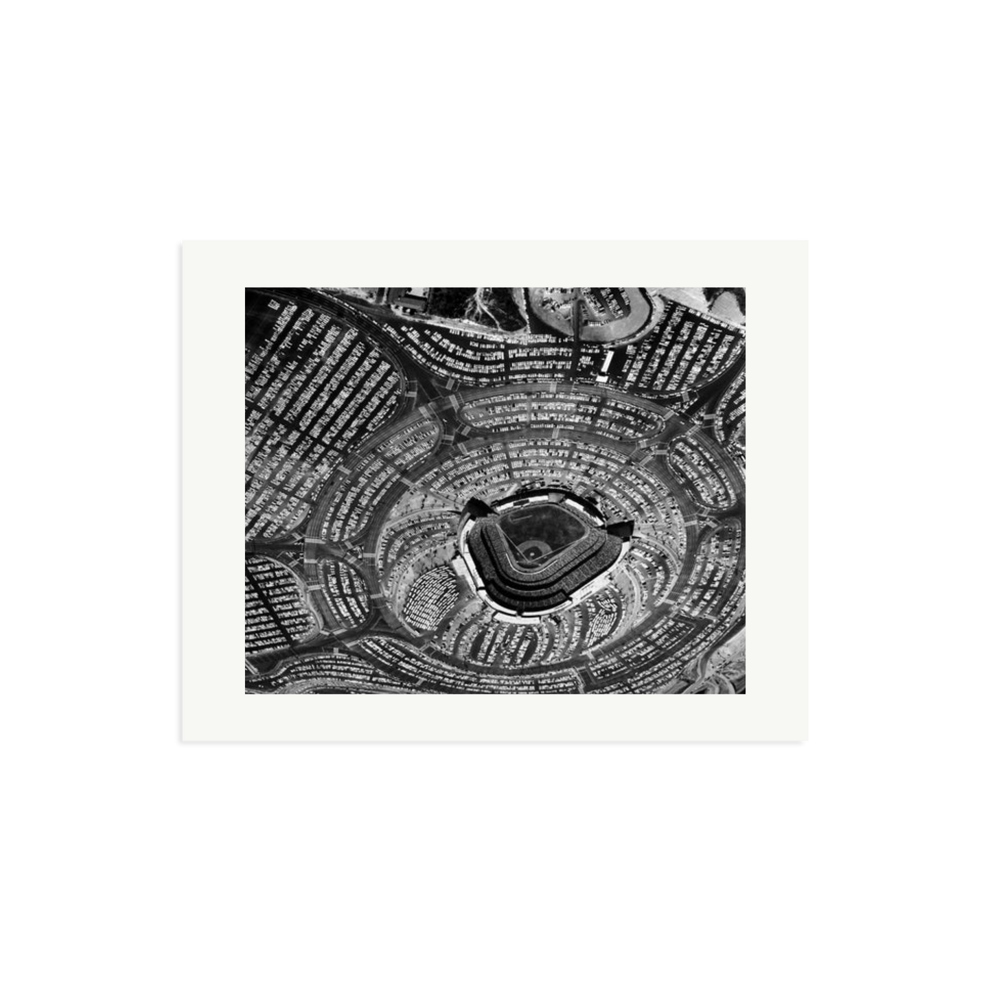 LA Dodgers Stadium Framed Print