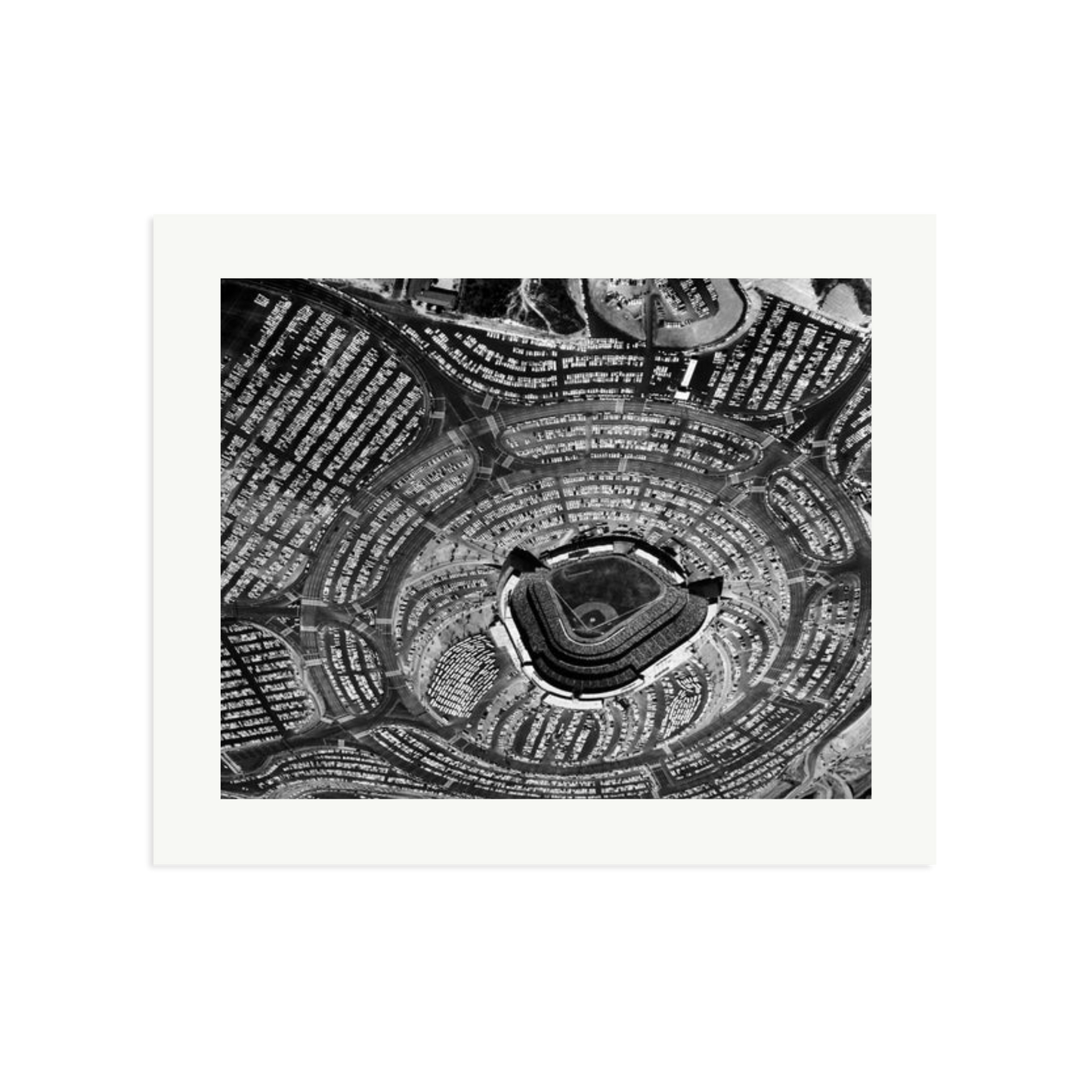 LA Dodgers Stadium Framed Print