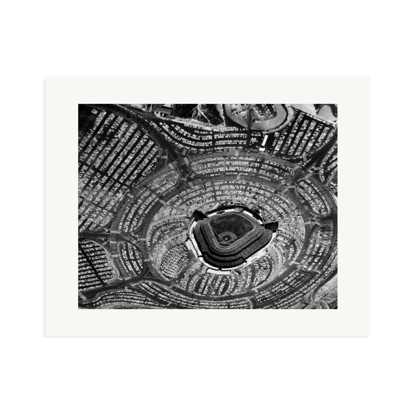 LA Dodgers Stadium Framed Print