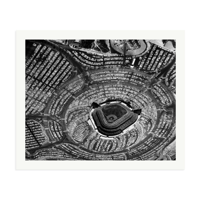 LA Dodgers Stadium Framed Print Print Only XXL