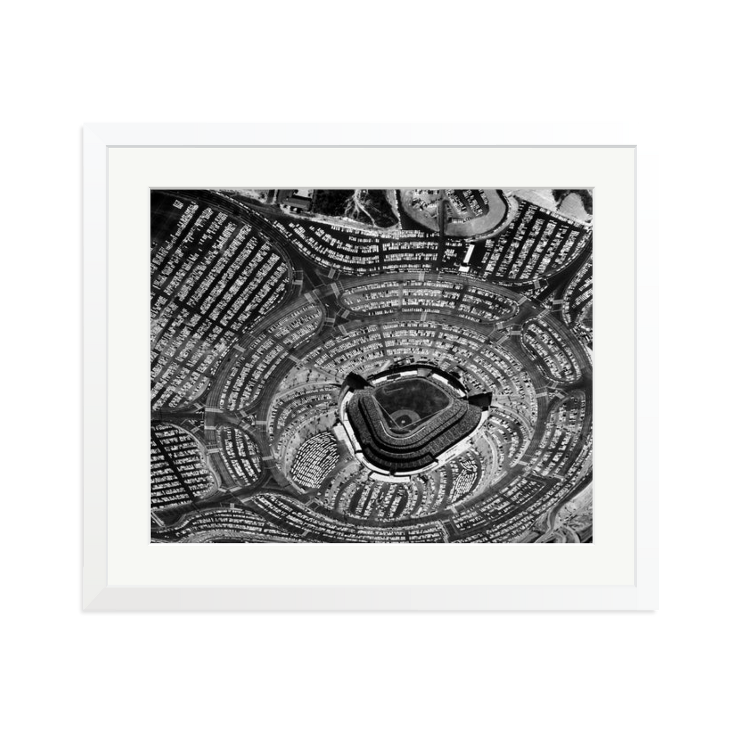 LA Dodgers Stadium Framed Print