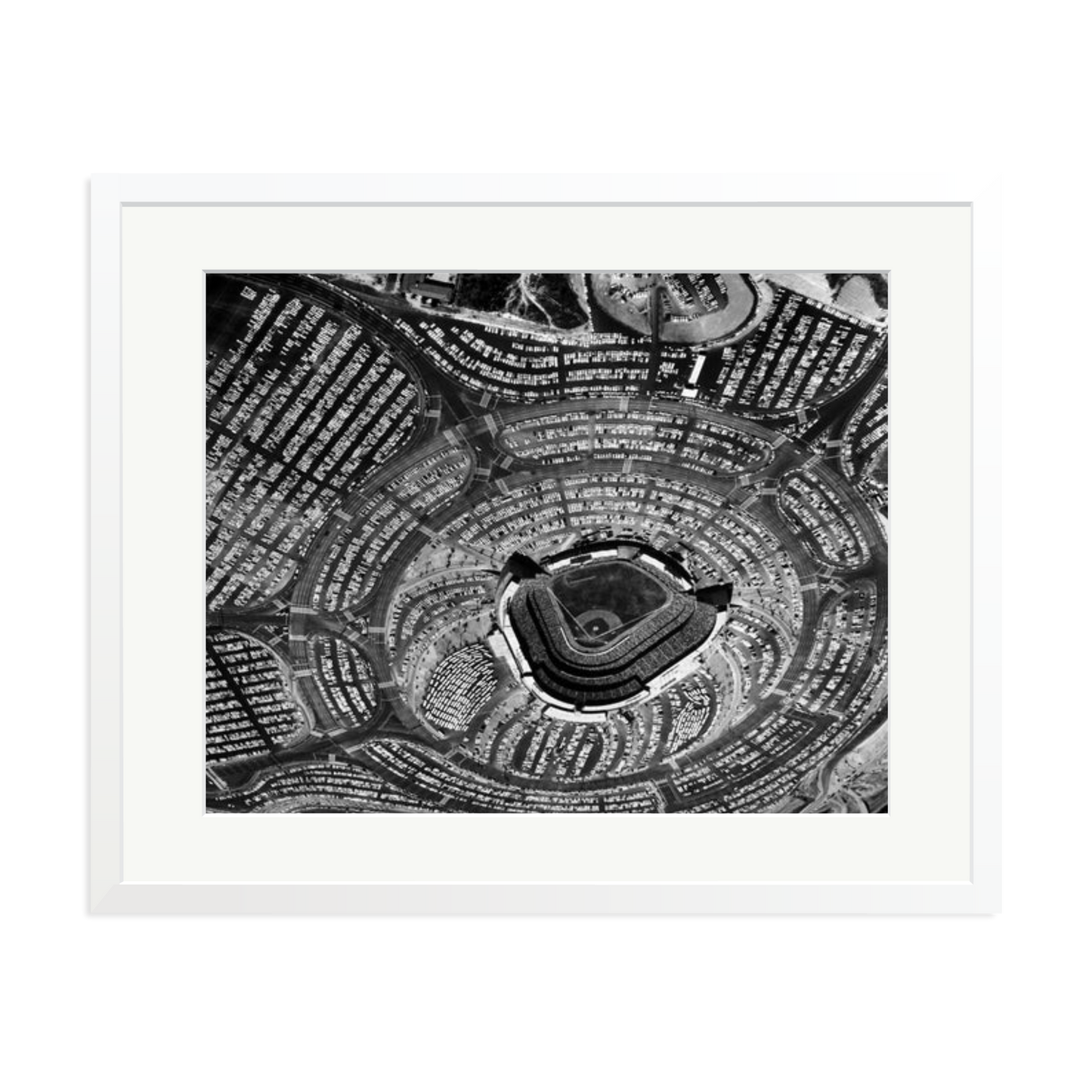 LA Dodgers Stadium Framed Print