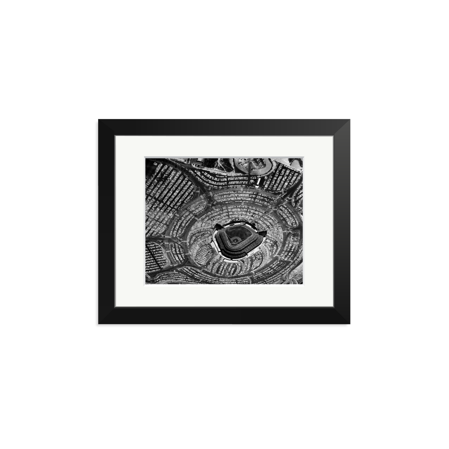 LA Dodgers Stadium Framed Print