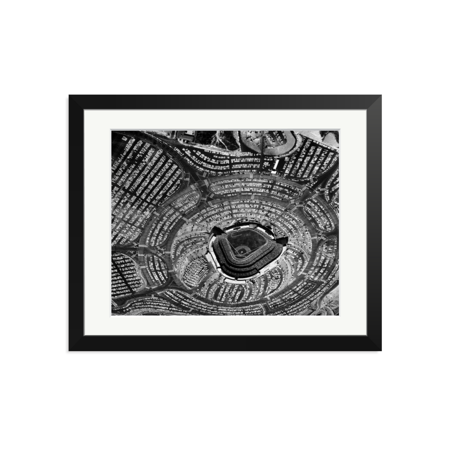 LA Dodgers Stadium Framed Print