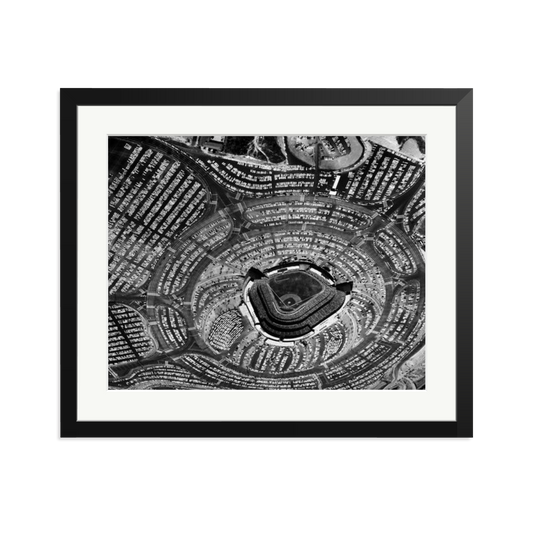 LA Dodgers Stadium Framed Print