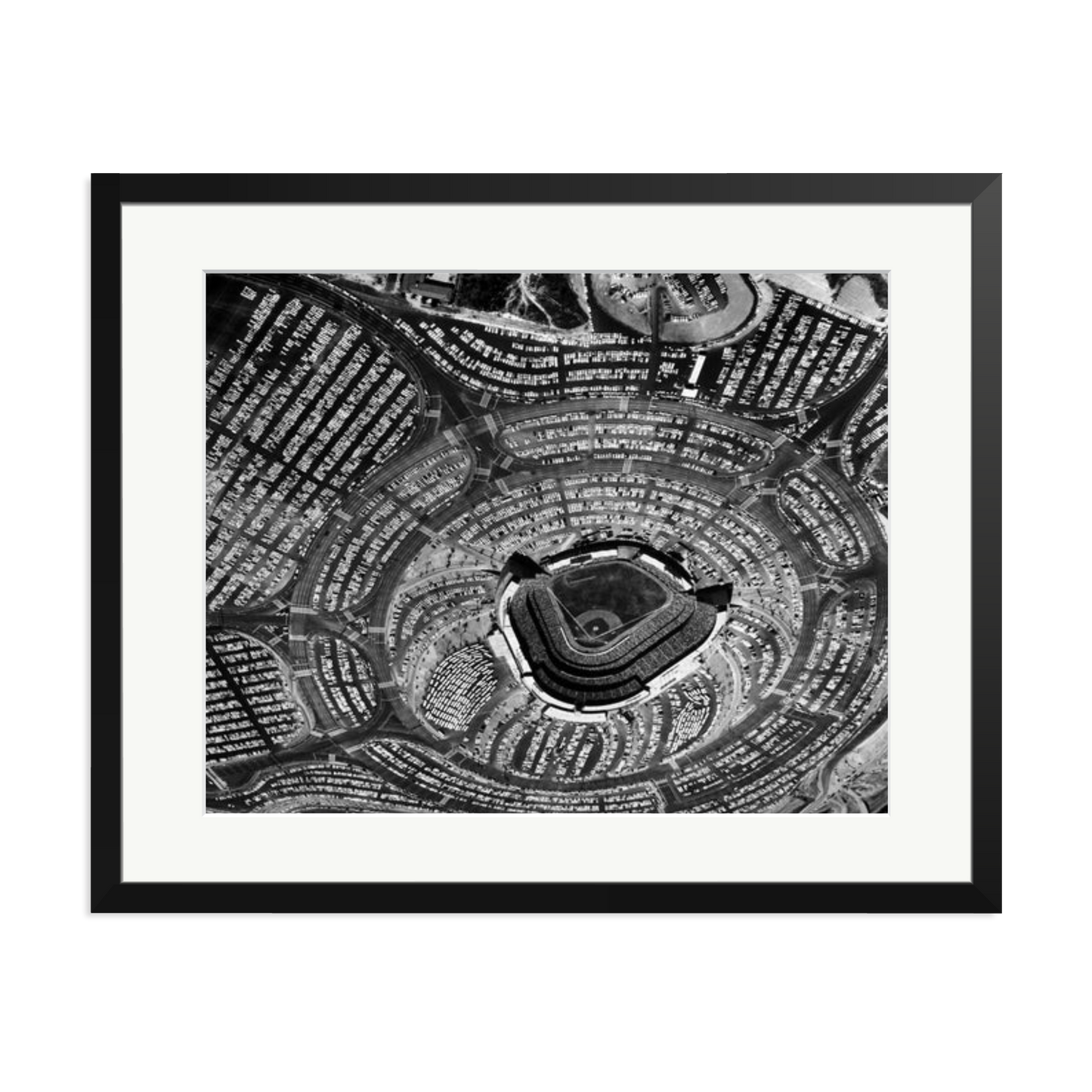 LA Dodgers Stadium Framed Print