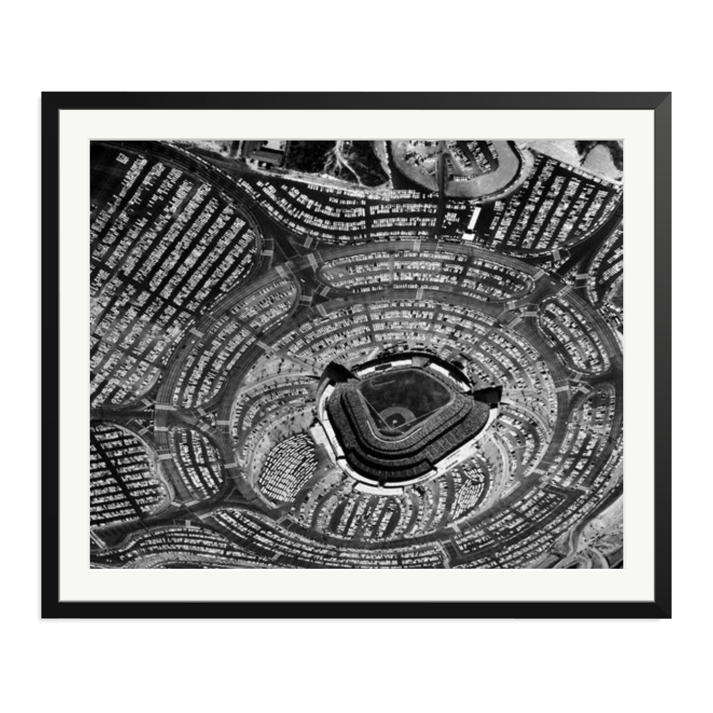 LA Dodgers Stadium Framed Print