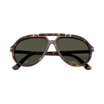 Persol Ayrton Senna Series Sunglasses - Havanna / Green Lens