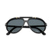 Persol Ayrton Senna Series Sunglasses - Black / Dark Blue Polar Lens