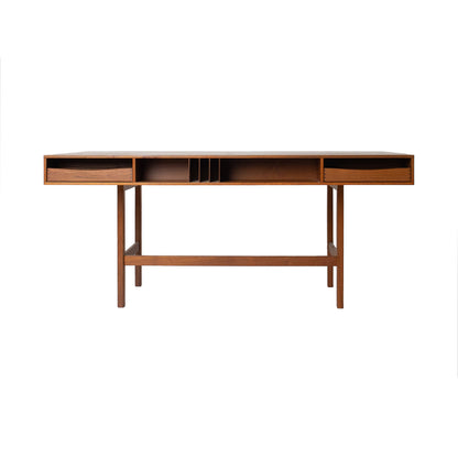 Peter Lovig Mid Century Danish Teak Flip Top Desk
