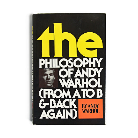Die Philosophie von Andy Warhol. Erstausgabe des signierten Buches
