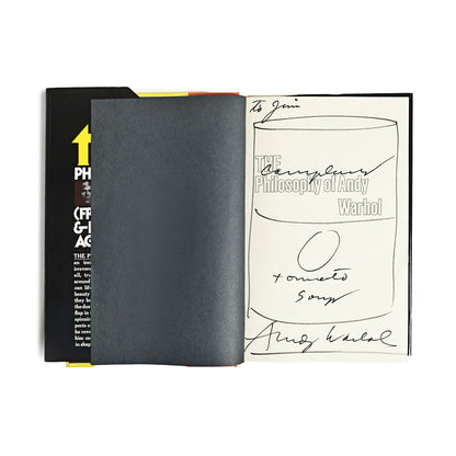 The Philosophy of Andy Warhol First Edition Autographed Book