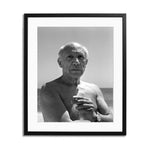 Picasso 1955 Framed Print - Black Frame