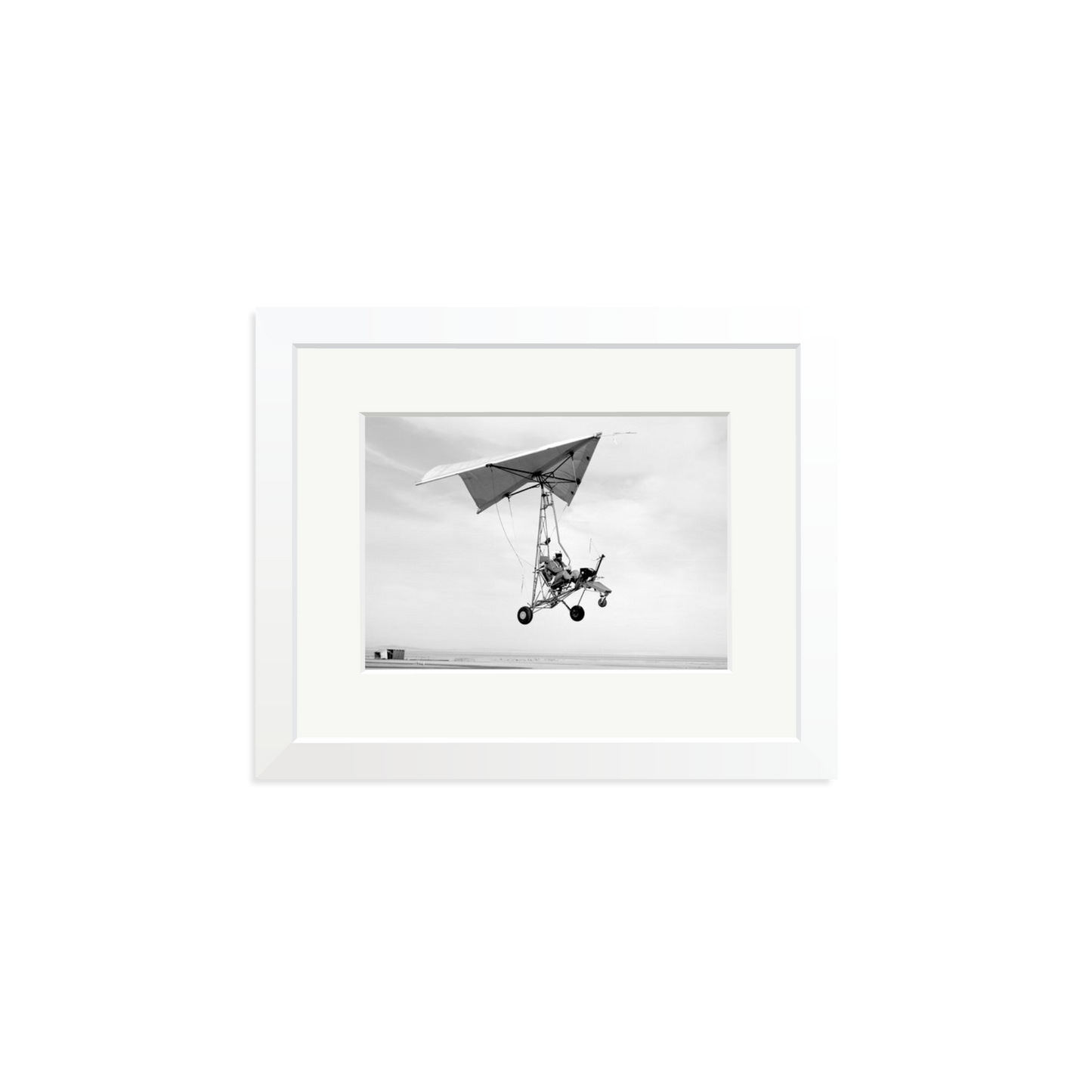 Edwards Air Force Base Paraglider Landing Framed Print