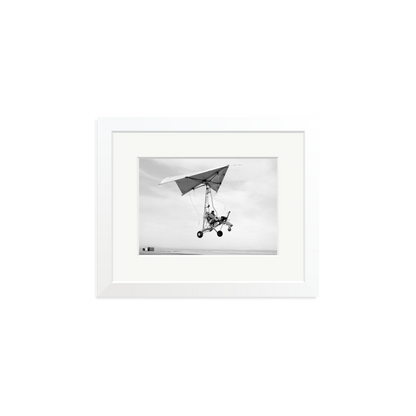 Edwards Air Force Base Paraglider Landing Framed Print