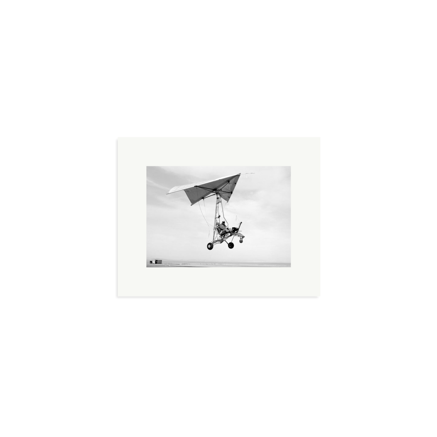 Edwards Air Force Base Paraglider Landing Framed Print