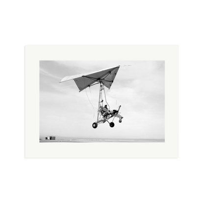 Edwards Air Force Base Paraglider Landing Framed Print