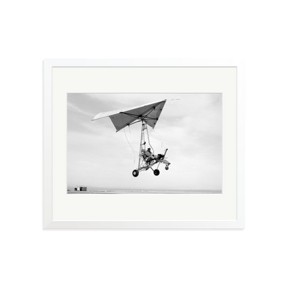 Edwards Air Force Base Paraglider Landing Framed Print