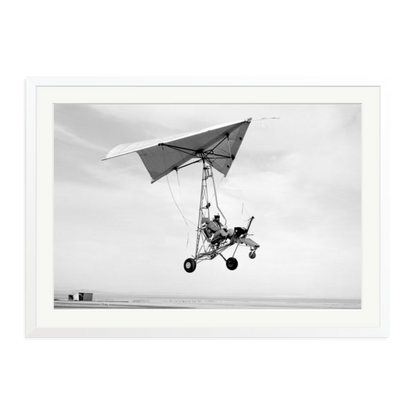 Edwards Air Force Base Paraglider Landing Framed Print