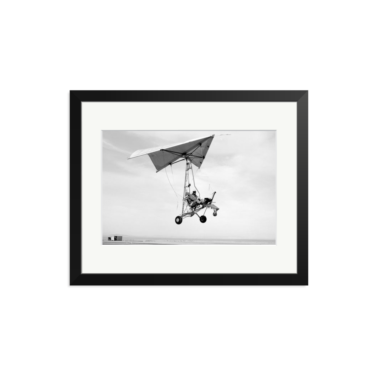 Edwards Air Force Base Paraglider Landing Framed Print