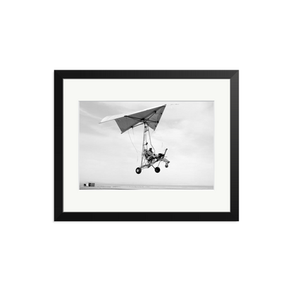 Edwards Air Force Base Paraglider Landing Framed Print