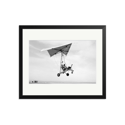 Edwards Air Force Base Paraglider Landing Framed Print