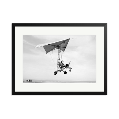 Edwards Air Force Base Paraglider Landing Framed Print