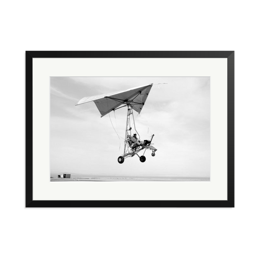 Edwards Air Force Base Paraglider Landing Framed Print
