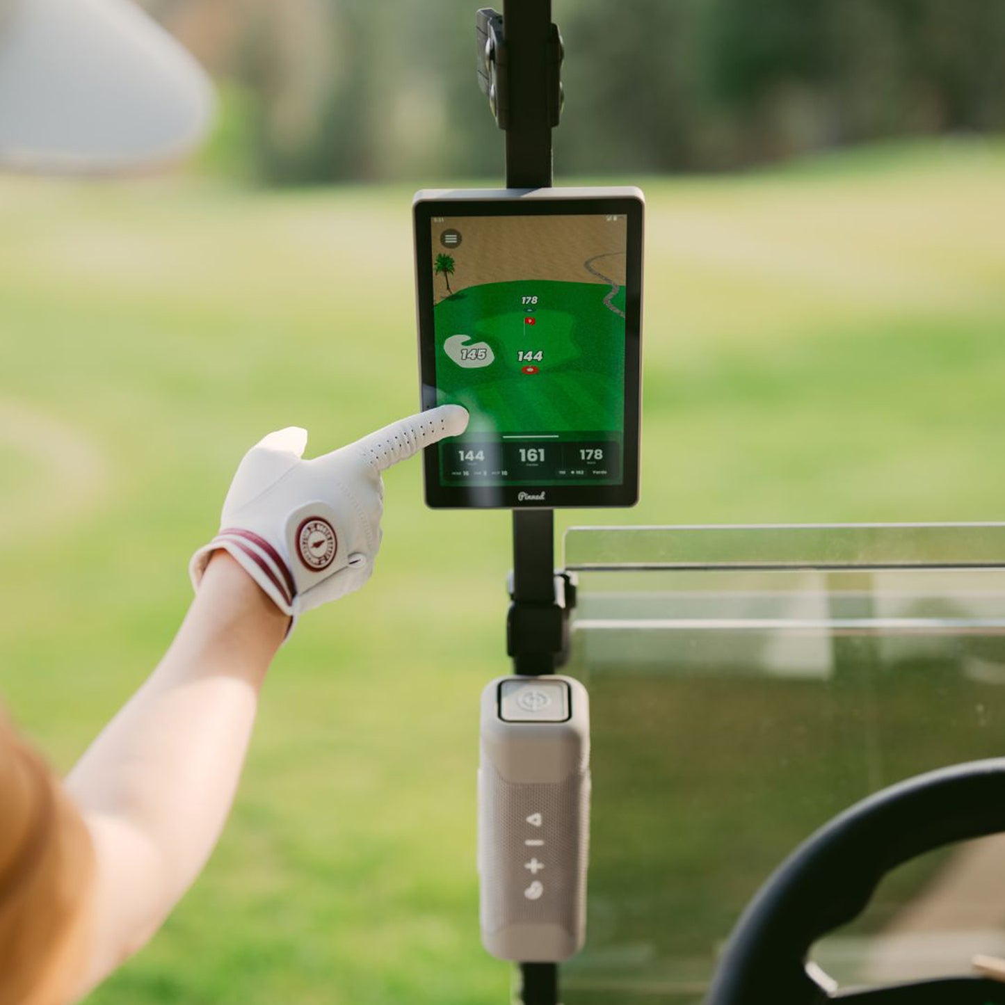 Pinned Golf The Caddie GPS Tablet